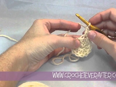 Double Crochet Tutorial #7: DC Increase in the Round