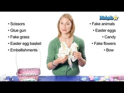 Easter Crafts - Easter Egg Basket