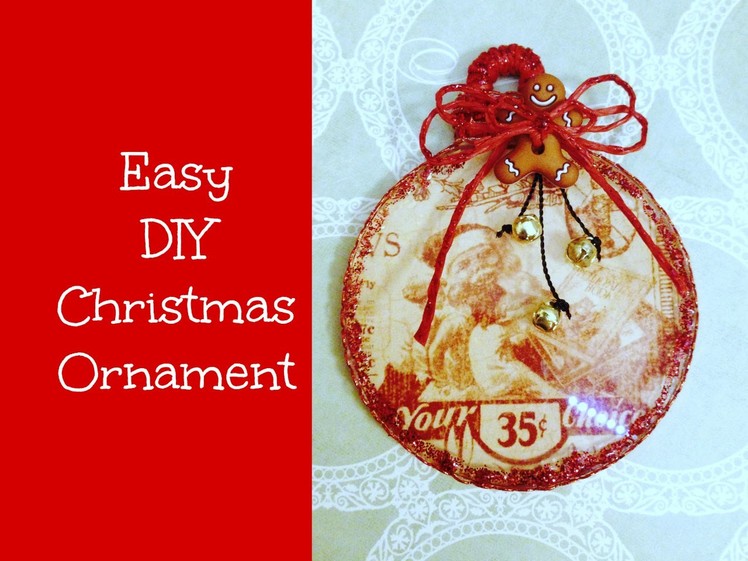 Easy Christmas Ornament DIY