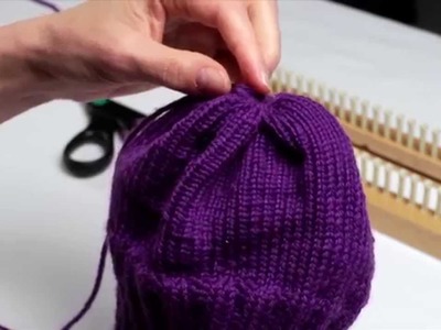Gather Bind Off for Hats