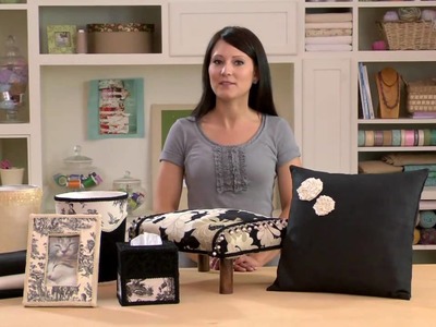 How-To Create Custom Home Decor with Conso(R) and Fabric