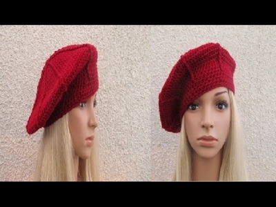 How to Crochet a Beret Hat Pattern #3 │by ThePatterfamily