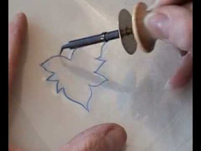 How to cut a stencil