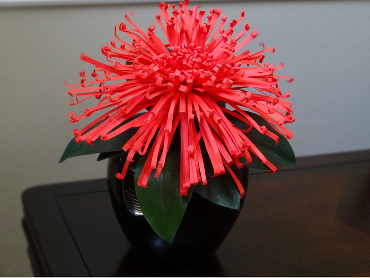 How to make a beautiful and easy paper flower - Mother's day gift