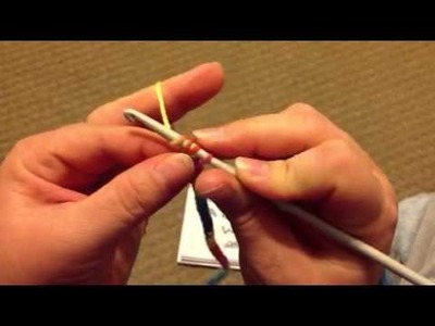 How to make a crochet worm