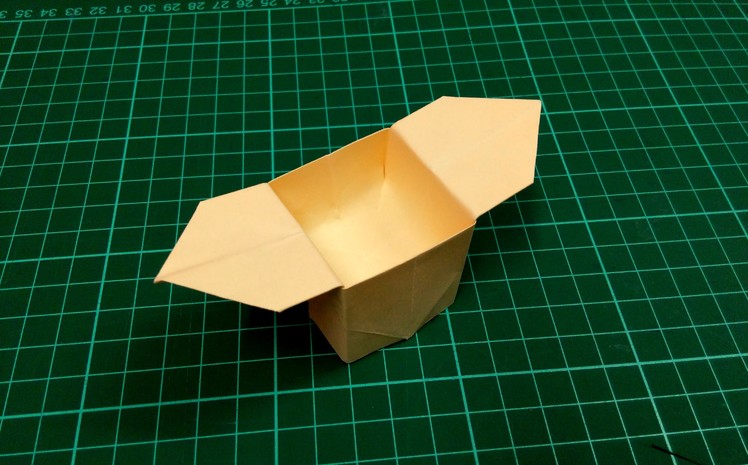 How to make an origami paper box (gift box) - 5 | Origami. Paper Folding Craft, Videos & Tutorials.
