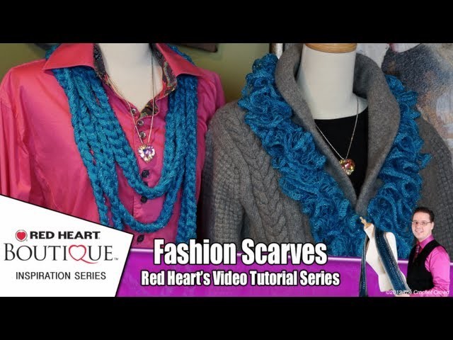How To Wear Sashay Chain & Ruffle Scarves