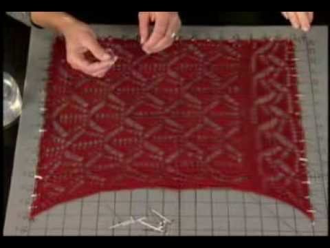 KDTV 103 - How to Block Lace Knitting