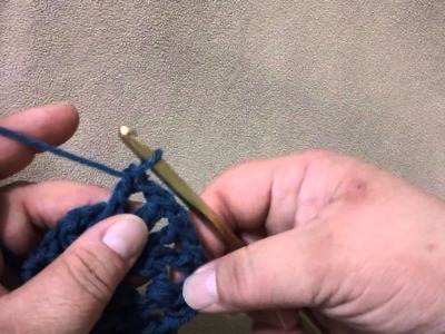 Lacy V-stitch Ripple Tutorial