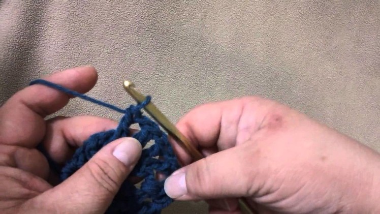 Lacy V-stitch Ripple Tutorial