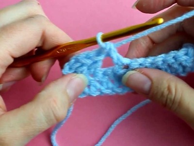 Left Hand Crochet Stitch - Crochet Shell Stitch