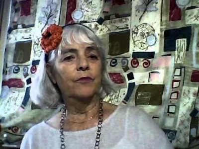 ORANGE FLOWER HEADBAND