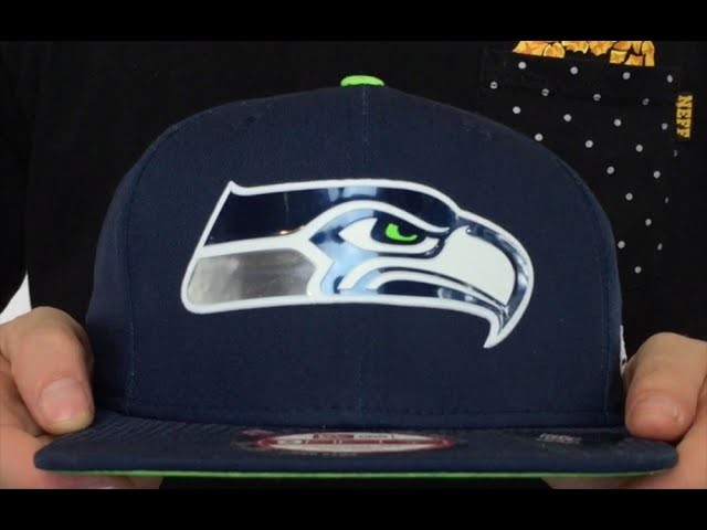 Seahawks '2015 NFL DRAFT SNAPBACK' Navy Hat by New Era