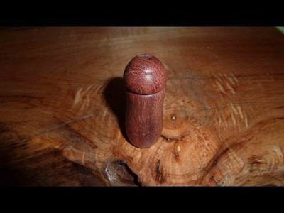Wood Turning Projects perfume bottle
