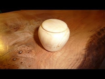 Woodturning Projects Maple box