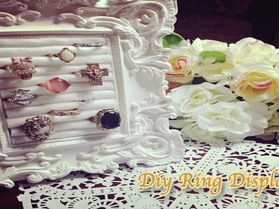 ♛ DIY Easy and Affordable Ring Display ♛