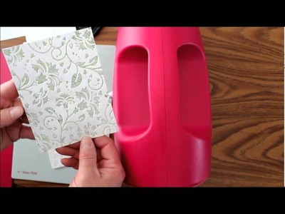 Embossing Folder Techniques Using Inks & Materials