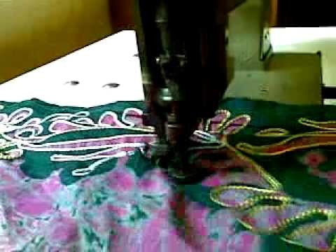 Embroidery  chain stitch  4