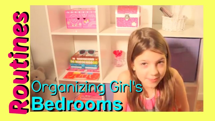 Girl's Room Tour | Annie Re Organizes her Bedroom | Organizing Girl's Bedrooms