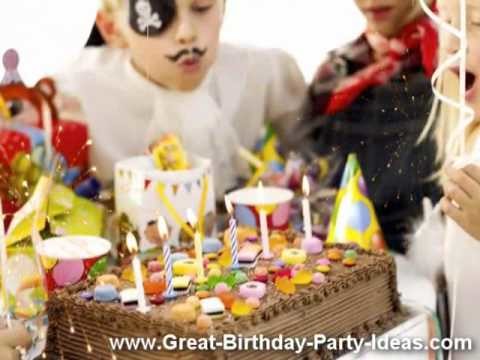 Great Birthday Party Ideas - Themes, Games, Gifts & Cakes. [HQ]