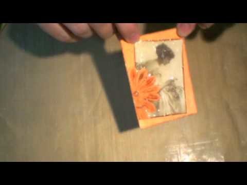 How-to: "Cracked Glass" ATC