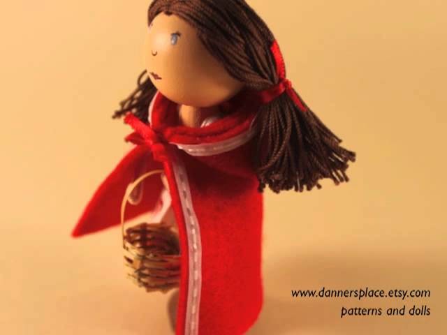How to make a clothespin doll