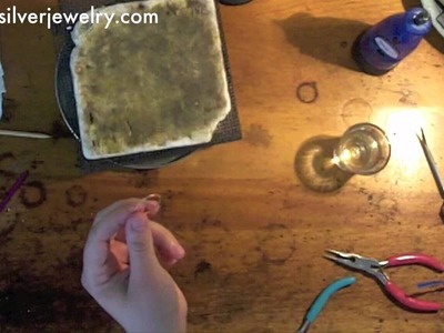 How to Make a Silver Stacking Ring