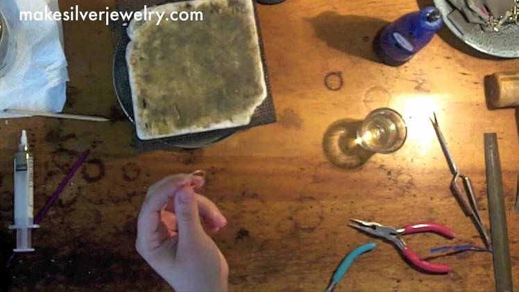 How to Make a Silver Stacking Ring