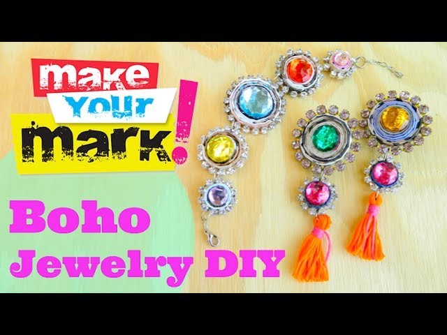 How to: Make Colorful Bohemian Jewelry
