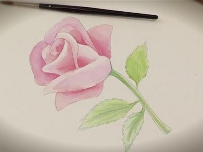 How To Paint A Rose