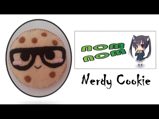 Nom Nom: How To Make a Nerdy Cookie Plushie Tutorial