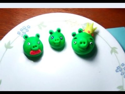 Play-doh angry birds pigs
