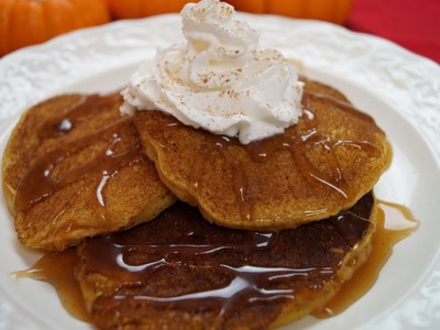Pumpkin Pancakes - How To Recipe - Pumpkin Spice Pancakes - Diane Kometa-Dishin' With Di: Video: #14