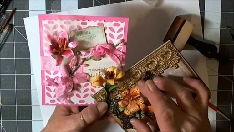 Spellbinders - Create-a-Lily Cards