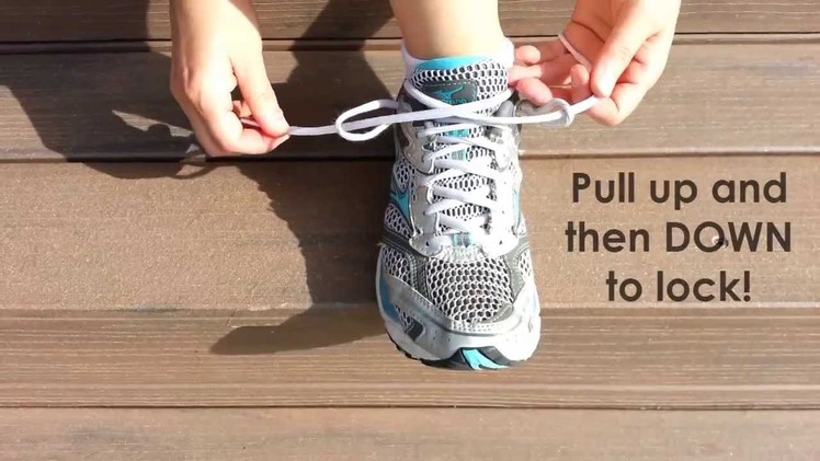 The Lace Lock for Blisters on Feet
