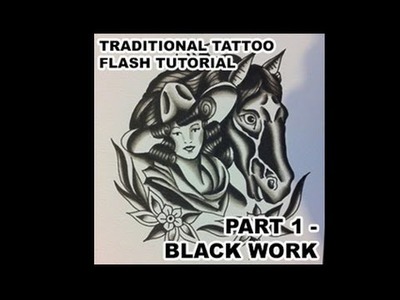 Traditional Tattoo Flash Tutorial - Part 1