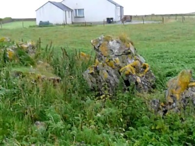 Borve Castle, Benbecula, Hebrides, Scotland