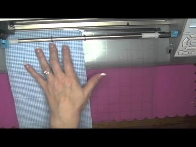 Cutting Fabric with the Silhouette Cameo