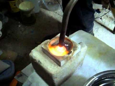 Gold Refining Tutorial Part 1 - Inquarting Scrap 14K Gold Jewelry with Silver