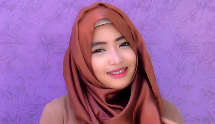 Hijab Tutorial Pashmina | Wide Shawl Simple