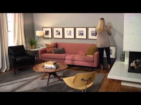 How To Create A Modern Frame Wall | Hanging Picture Frames | Room & Board