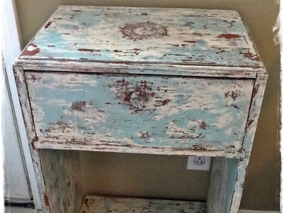 How to get a shabby distressed paint finish