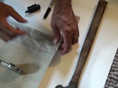How to Install Grommets in Artists Canvas for Hanging Art Installations