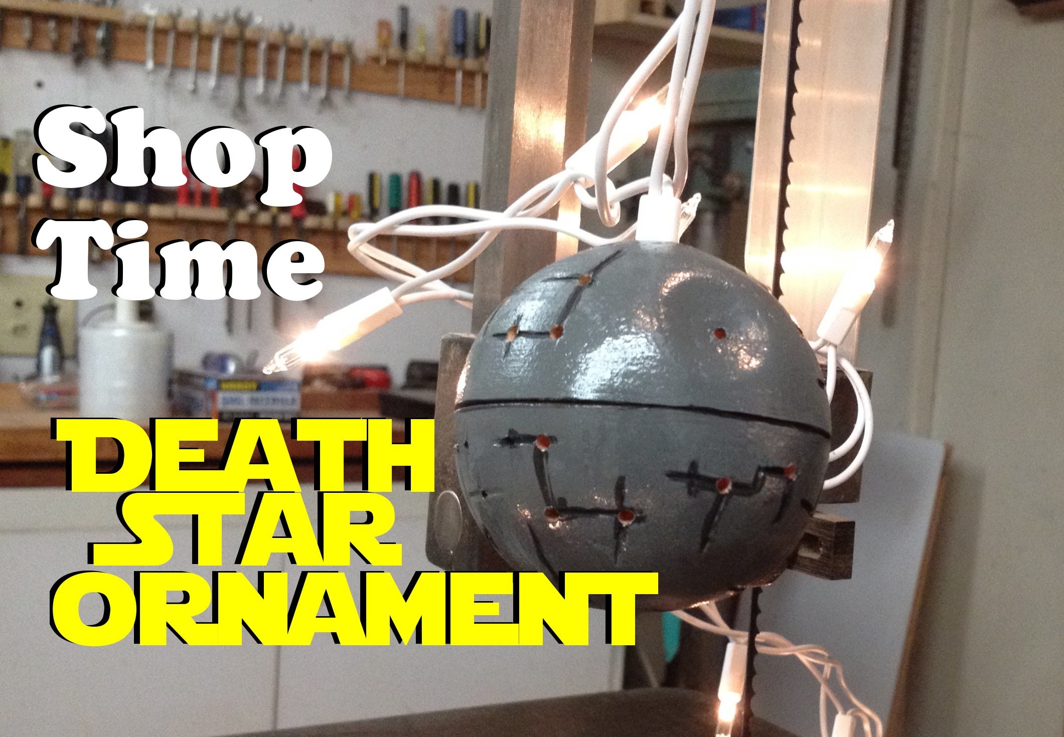 How To Make A Death Star Christmas Ornament