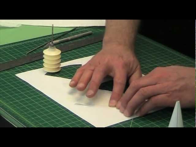 How To Make Paper Nose Cones for Model Rockets 2