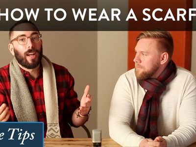 How to Wear a Scarf for Men - Style Advice and How to Tie Scarves