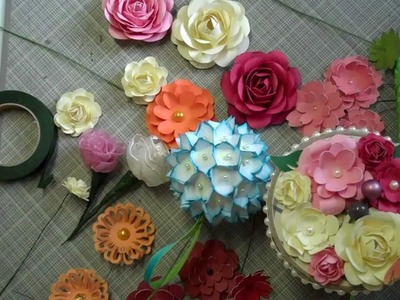 Mother's Day Bouquet paper flower tutorial