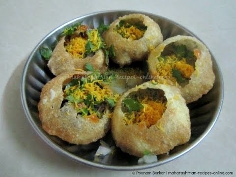 Pani Puri, how to make pani puri at home