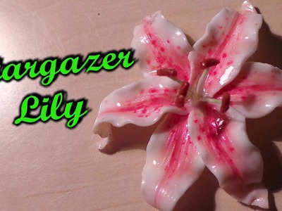 Polymer Clay Flowers; Stargazer Lily Tutorial