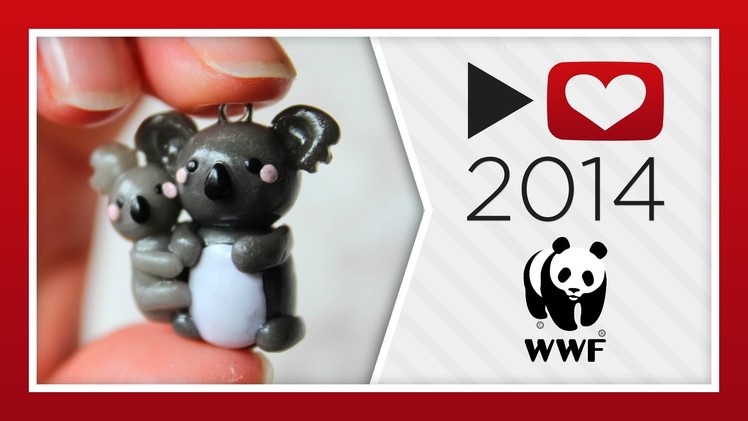 Project for Awesome 2014: WWF | Koalas Polymer Clay Tutorial